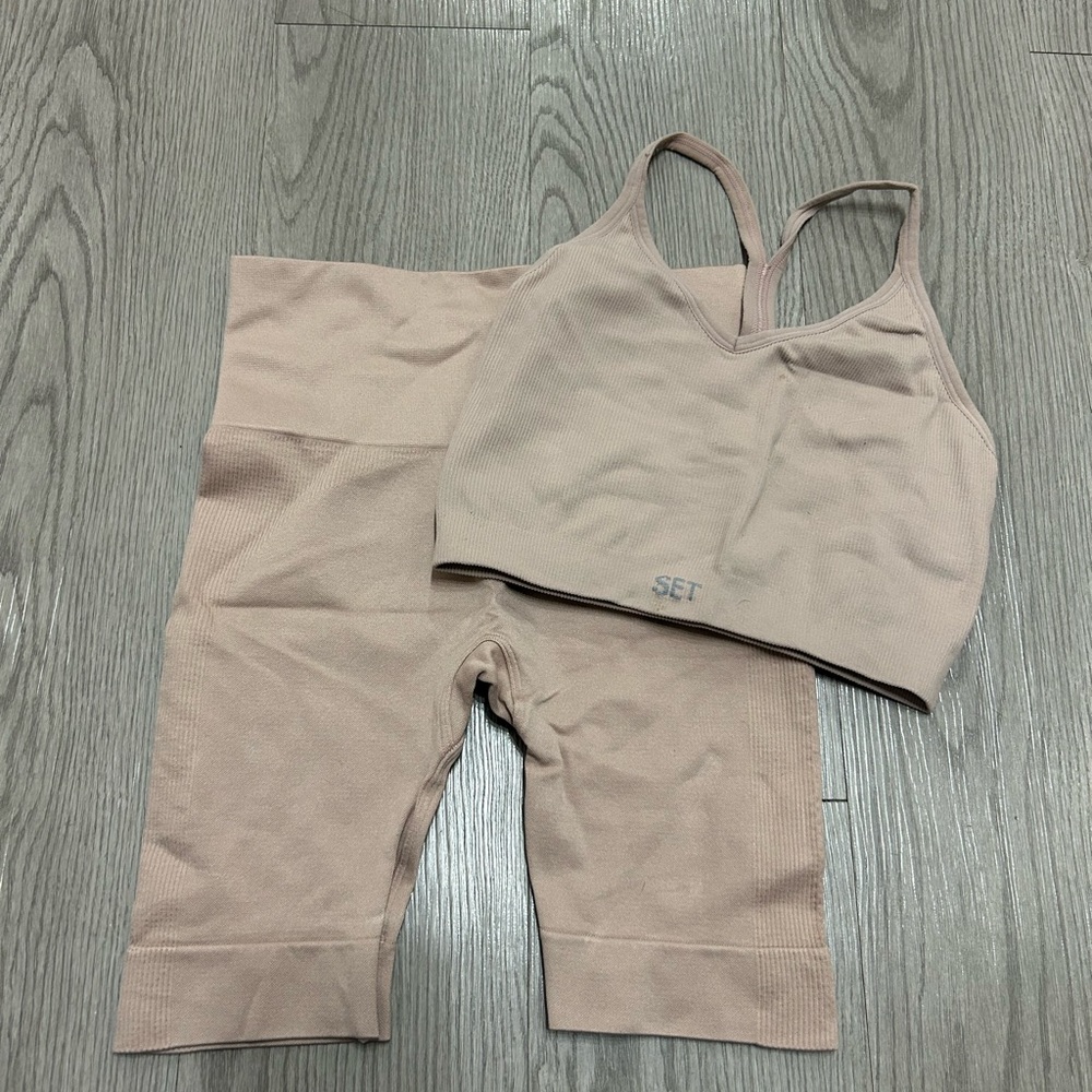 SET Active Sports Bra and Shorts